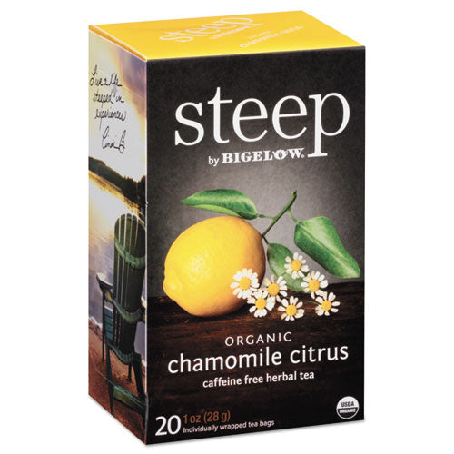 Bigelow® Steep Tea, Pure Green, 0.91 Oz Tea Bag, 20-box freeshipping - TVN Wholesale
