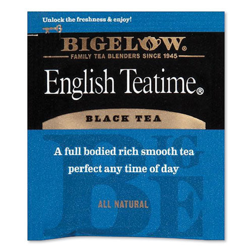 Bigelow® English Teatime Black Tea, 0.08 Oz Tea Bag, 28-box freeshipping - TVN Wholesale