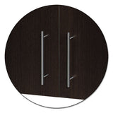 MasterVision® Conference Cabinet, Porcelain Magnetic, Dry Erase, 48 X 48, Ebony freeshipping - TVN Wholesale