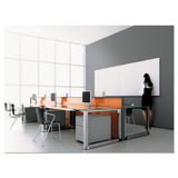 MasterVision® Magnetic Dry Erase Tile Board, 29 1-2 X 45, White Surface freeshipping - TVN Wholesale