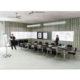 MasterVision® Magnetic Dry Erase Tile Board, 29 1-2 X 45, White Surface freeshipping - TVN Wholesale