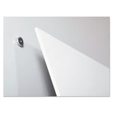MasterVision® Magnetic Dry Erase Tile Board, 29 1-2 X 45, White Surface freeshipping - TVN Wholesale