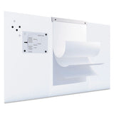 MasterVision® Magnetic Dry Erase Tile Board, 29 1-2 X 45, White Surface freeshipping - TVN Wholesale