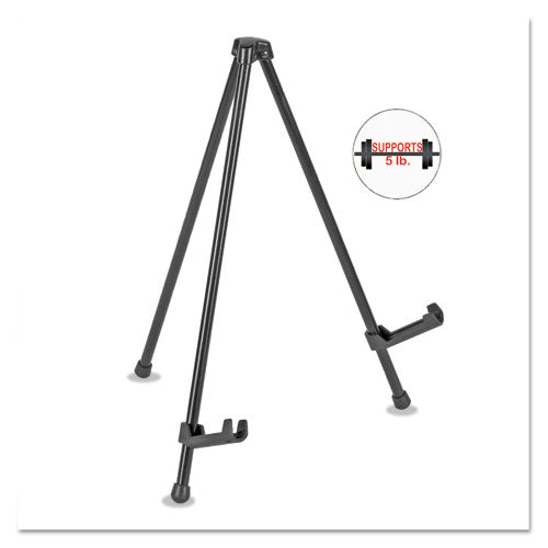 MasterVision® Instant Table-top Easel, 14 1-4" High, Black freeshipping - TVN Wholesale