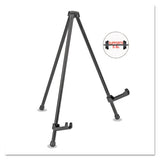 MasterVision® Instant Table-top Easel, 14 1-4" High, Black freeshipping - TVN Wholesale