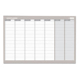 MasterVision® Monthly Planner, 36x24, Silver Frame freeshipping - TVN Wholesale