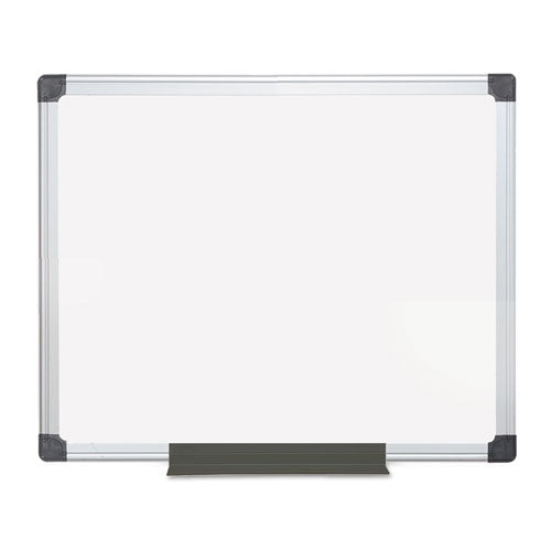 MasterVision® Value Lacquered Steel Magnetic Dry Erase Board, 24 X 36, White, Aluminum Frame freeshipping - TVN Wholesale