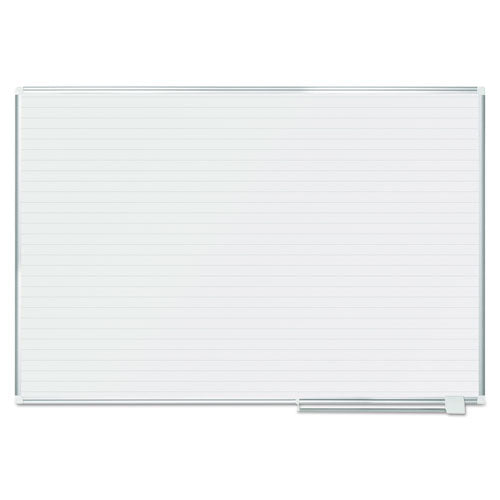 MasterVision® Ruled Planning Board, 48 X 36, White-silver freeshipping - TVN Wholesale