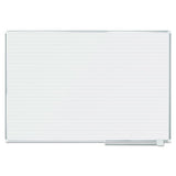 MasterVision® Ruled Planning Board, 48 X 36, White-silver freeshipping - TVN Wholesale