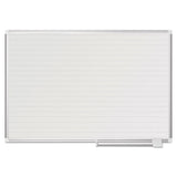 MasterVision® Ruled Planning Board, 48 X 36, White-silver freeshipping - TVN Wholesale
