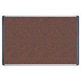 MasterVision® Tech Cork Board, 48x72 Silver-black Frame freeshipping - TVN Wholesale