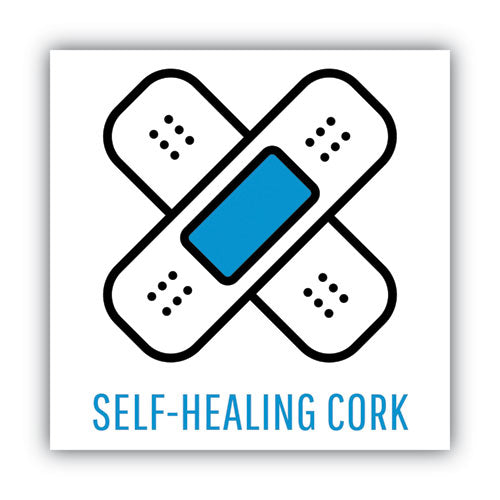 MasterVision® Slim-line Enclosed Cork Bulletin Board, 47 X 38, Aluminum Case freeshipping - TVN Wholesale