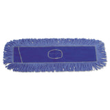 Boardwalk® Dust Mop Head, Cotton-synthetic Blend, 36 X 5, Looped-end, Blue freeshipping - TVN Wholesale