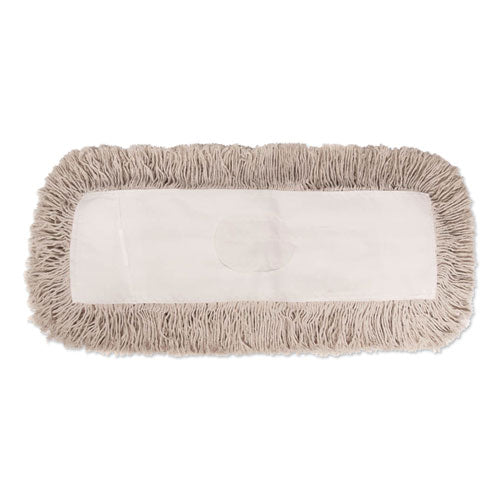 Boardwalk® Industrial Dust Mop Head, Hygrade Cotton, 18w X 5d, White freeshipping - TVN Wholesale