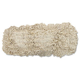 Boardwalk® Industrial Dust Mop Head, Hygrade Cotton, 18w X 5d, White freeshipping - TVN Wholesale