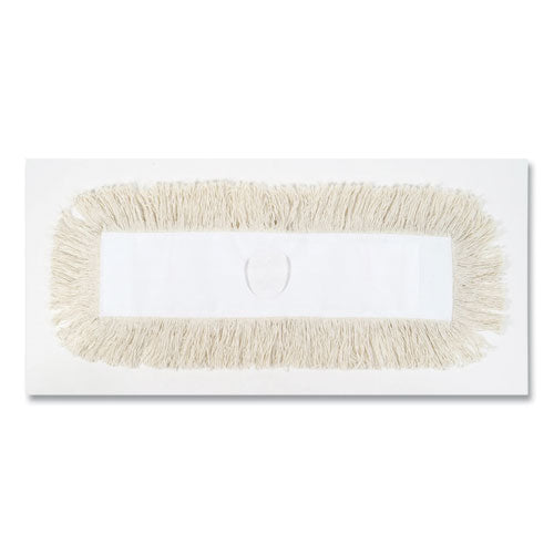 Boardwalk® Industrial Dust Mop Head, Hygrade Cotton, 24w X 5d, White freeshipping - TVN Wholesale