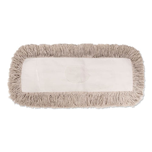 Boardwalk® Industrial Dust Mop Head, Hygrade Cotton, 48w X 5d, White freeshipping - TVN Wholesale