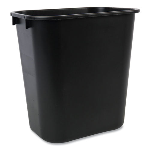 Boardwalk® Soft-sided Wastebasket, 14 Qt, Plastic, Black freeshipping - TVN Wholesale