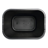 Boardwalk® Soft-sided Wastebasket, 14 Qt, Plastic, Black freeshipping - TVN Wholesale