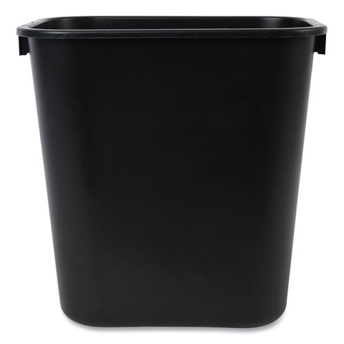 Boardwalk® Soft-sided Wastebasket, 14 Qt, Plastic, Black freeshipping - TVN Wholesale