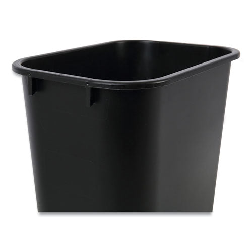 Boardwalk® Soft-sided Wastebasket, 14 Qt, Plastic, Black freeshipping - TVN Wholesale
