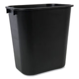 Boardwalk® Soft-sided Wastebasket, 14 Qt, Plastic, Black freeshipping - TVN Wholesale