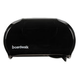 Boardwalk® Standard Twin Toilet Tissue Dispenser, 13 X 8 3-4, Black freeshipping - TVN Wholesale