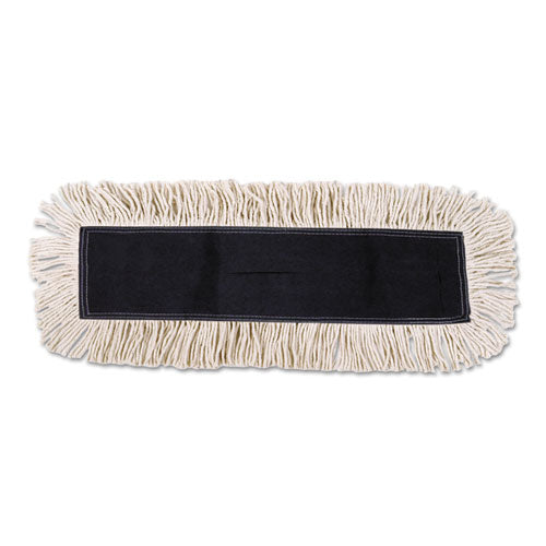 Boardwalk® Mop Head, Dust, Disposable, Cotton-synthetic Fibers, 48 X 5, White freeshipping - TVN Wholesale