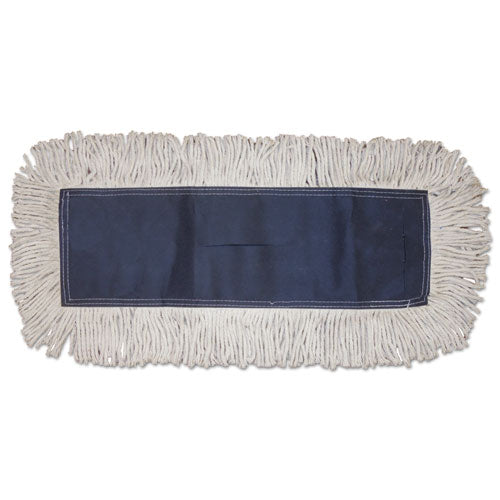 Boardwalk® Disposable Dust Mop Head, Cotton, Cut-end, 60w X 5d freeshipping - TVN Wholesale