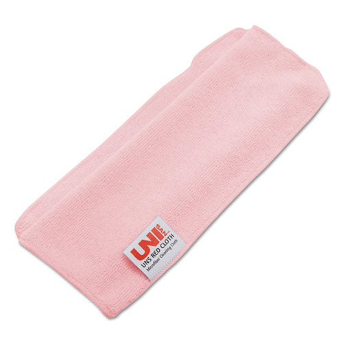 Boardwalk® Lightweight Microfiber Cleaning Cloths, Pink, 16 X 16, 24-pack freeshipping - TVN Wholesale