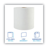 Boardwalk® Boardwalk Green Universal Roll Towels, Natural White, 8" X 800 Ft, 6 Rolls-carton freeshipping - TVN Wholesale