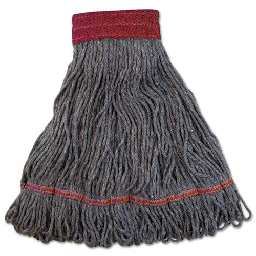 Boardwalk® Pro Loop Web-tailband Mop Head, Blue, Large, 12-carton freeshipping - TVN Wholesale