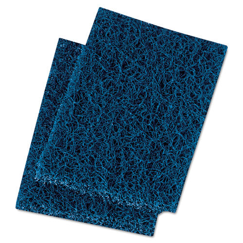 Boardwalk® Extra Heavy-duty Scour Pad, 3.5 X 5, Dark Blue, 20-carton freeshipping - TVN Wholesale
