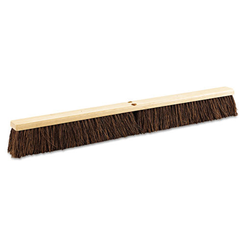 Boardwalk® Floor Brush Head, 3.25" Brown Palmyra Fiber Bristles, 36" Brush freeshipping - TVN Wholesale