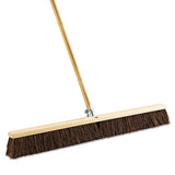Boardwalk® Floor Brush Head, 3.25" Brown Palmyra Fiber Bristles, 36" Brush freeshipping - TVN Wholesale