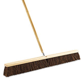 Boardwalk® Floor Brush Head, 3.25" Brown Palmyra Fiber Bristles, 36" Brush freeshipping - TVN Wholesale