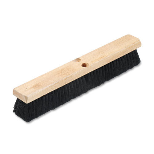 Boardwalk® Floor Brush Head, 2.5" Black Tampico Fiber Bristles, 18" Brush freeshipping - TVN Wholesale