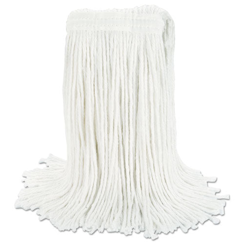Boardwalk® Cut-end Wet Mop Head, Rayon, No. 24, White, 12-carton freeshipping - TVN Wholesale