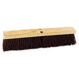 Boardwalk® Floor Brush Head, 3" Maroon Heavy-duty Polypropylene Bristles, 18" Brush freeshipping - TVN Wholesale