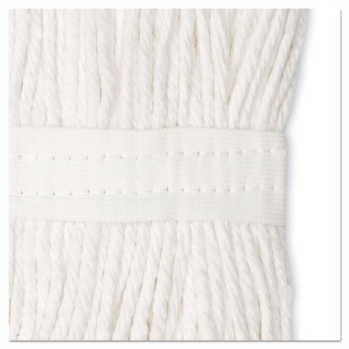 Boardwalk® Premium Cut-end Wet Mop Heads, Cotton, 24oz, White, 12-carton freeshipping - TVN Wholesale