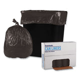 Boardwalk® Low-density Waste Can Liners, 10 Gal, 0.35 Mil, 24" X 23", Black, 500-carton freeshipping - TVN Wholesale