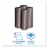 Boardwalk® Low-density Waste Can Liners, 30 Gal, 0.95 Mil, 30" X 36", Gray, 100-carton freeshipping - TVN Wholesale