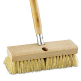 Boardwalk® Deck Brush Head, 2" White Tampico Bristles, 10" Brush freeshipping - TVN Wholesale