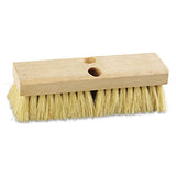 Boardwalk® Deck Brush Head, 2" White Tampico Bristles, 10" Brush freeshipping - TVN Wholesale