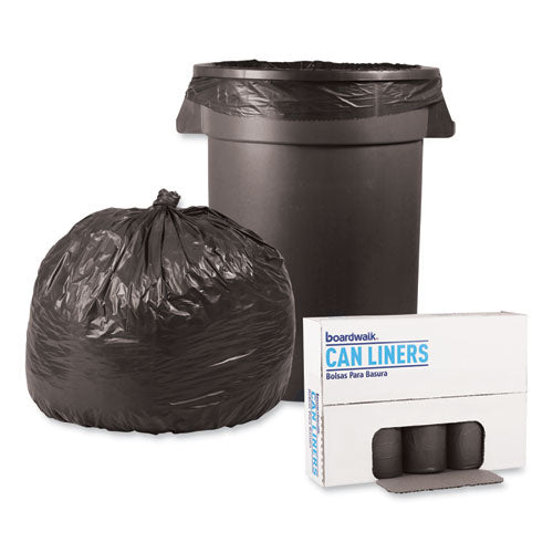 Boardwalk® Low-density Waste Can Liners, 33 Gal, 1.1 Mil, 33" X 39", Gray, 100-carton freeshipping - TVN Wholesale
