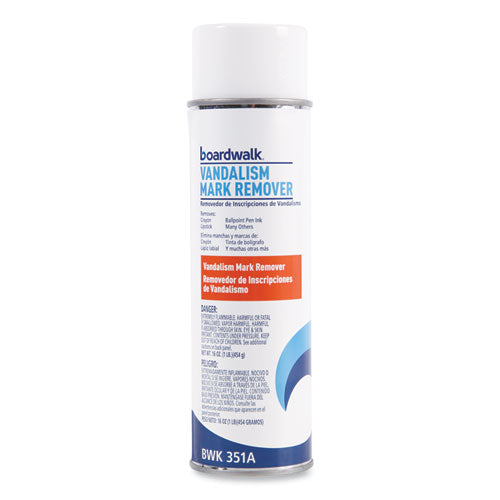 Boardwalk® Vandalism Mark Remover, 16 Oz Aerosol Spray, 12-carton freeshipping - TVN Wholesale