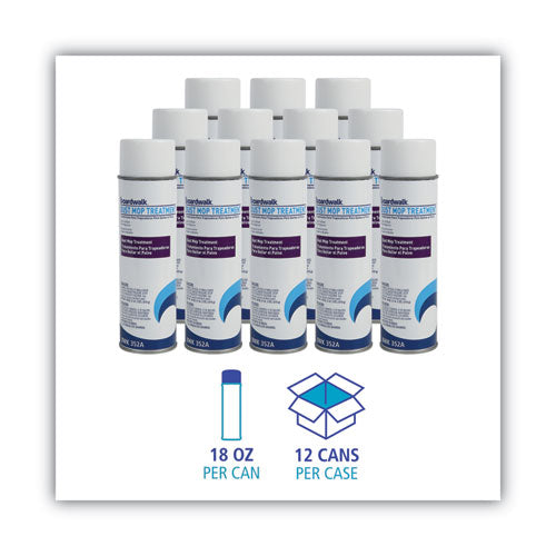 Boardwalk® Dust Mop Treatment, Pine Scent, 18 Oz Aerosol Spray, 12-carton freeshipping - TVN Wholesale