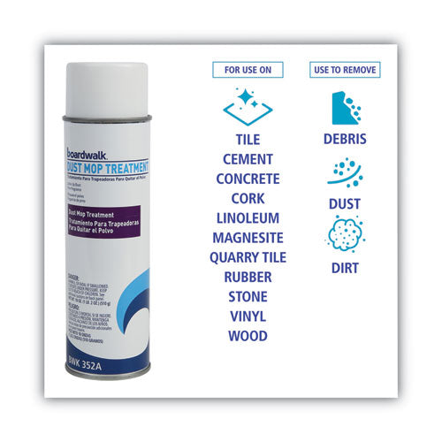 Boardwalk® Dust Mop Treatment, Pine Scent, 18 Oz Aerosol Spray freeshipping - TVN Wholesale