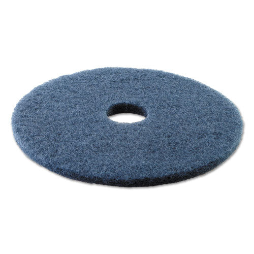 Boardwalk® Burnishing Floor Pads, 17" Diameter, Aqua, 5-carton freeshipping - TVN Wholesale