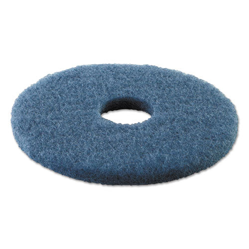 Boardwalk® Scrubbing Floor Pads, 17" Diameter, Blue, 5-carton freeshipping - TVN Wholesale